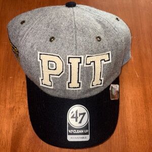 PITTSBURGH STEELERS '47 BRAND STONEY CLOVER LANE CLEAN UP BLOCK WOOL HAT